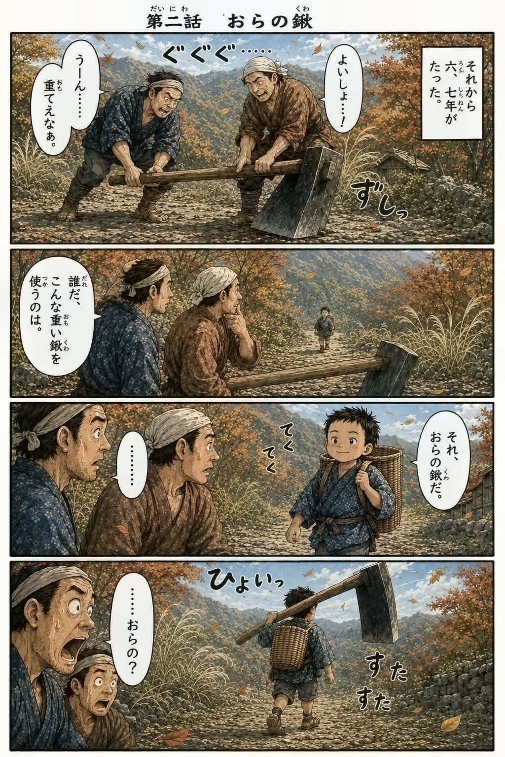 第二話 おらの鍬