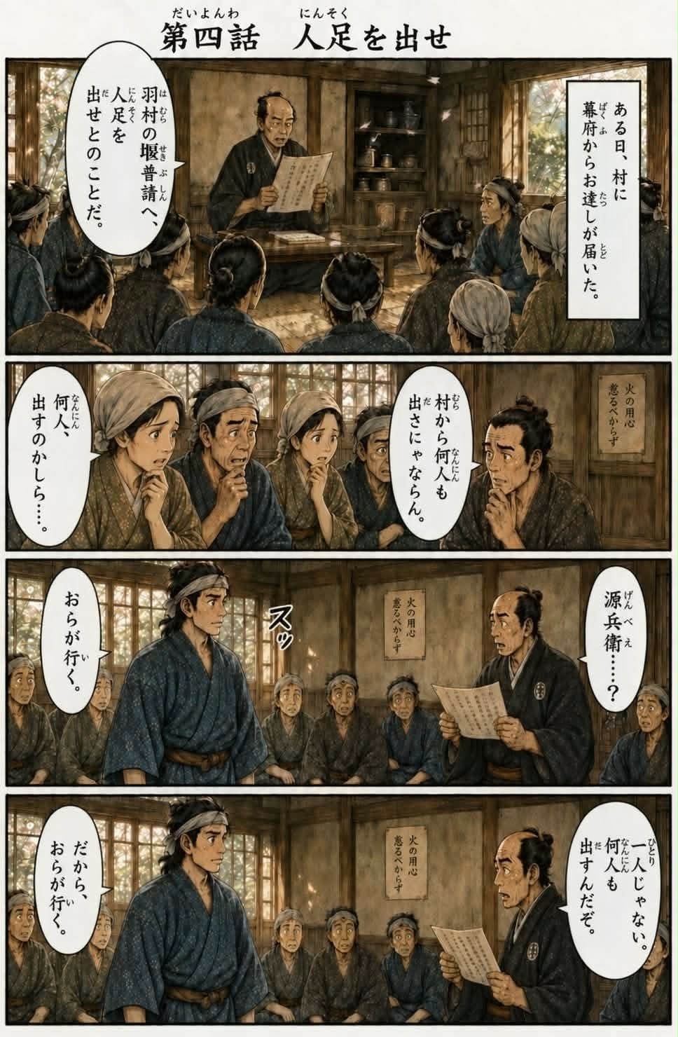 第四話 人足を出せ