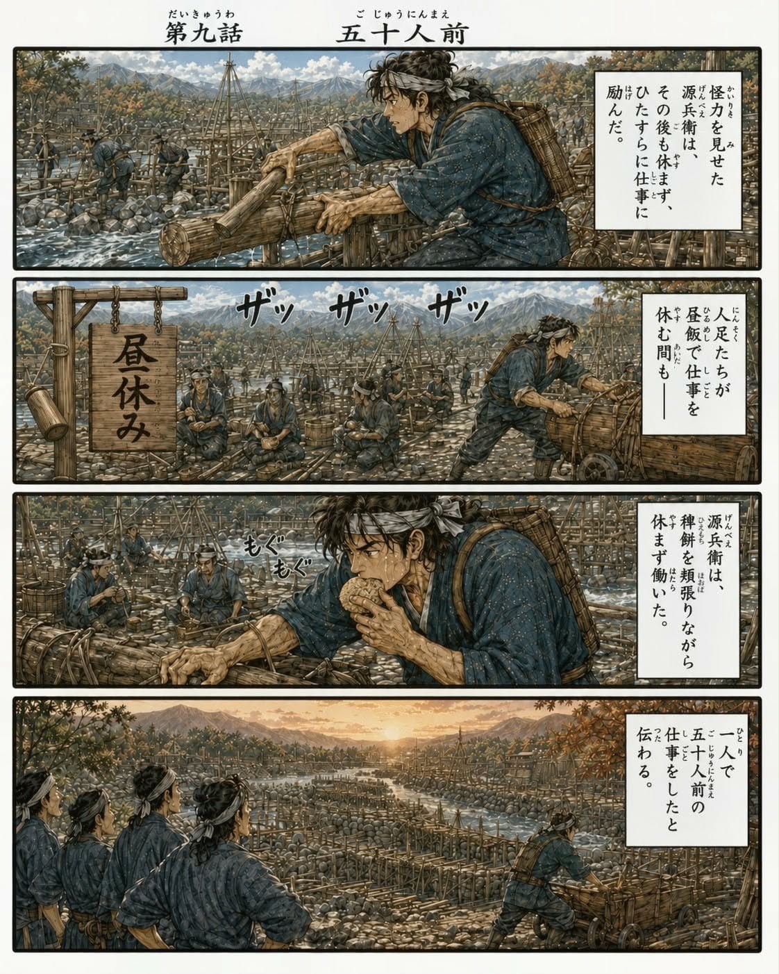 第九話 五十人前