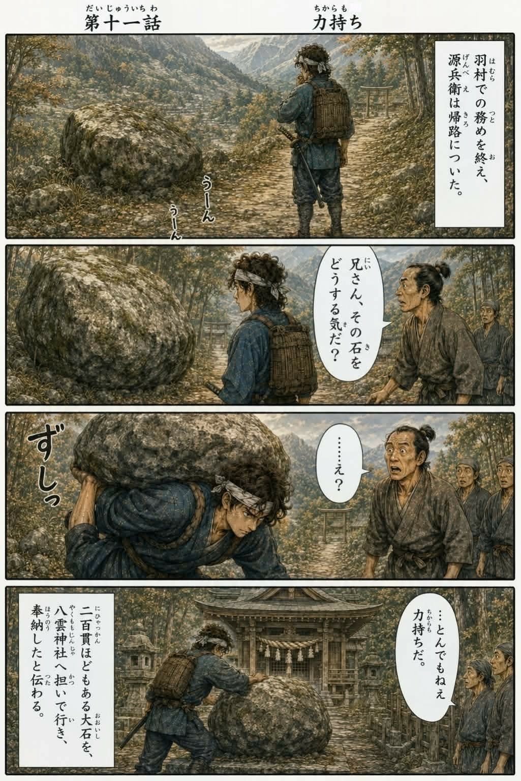 第十一話 力持ち