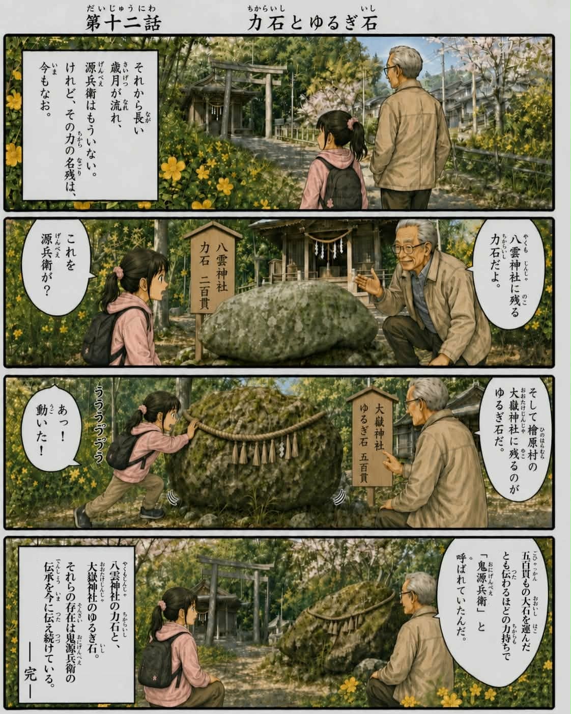 第十二話 力石とゆるぎ石